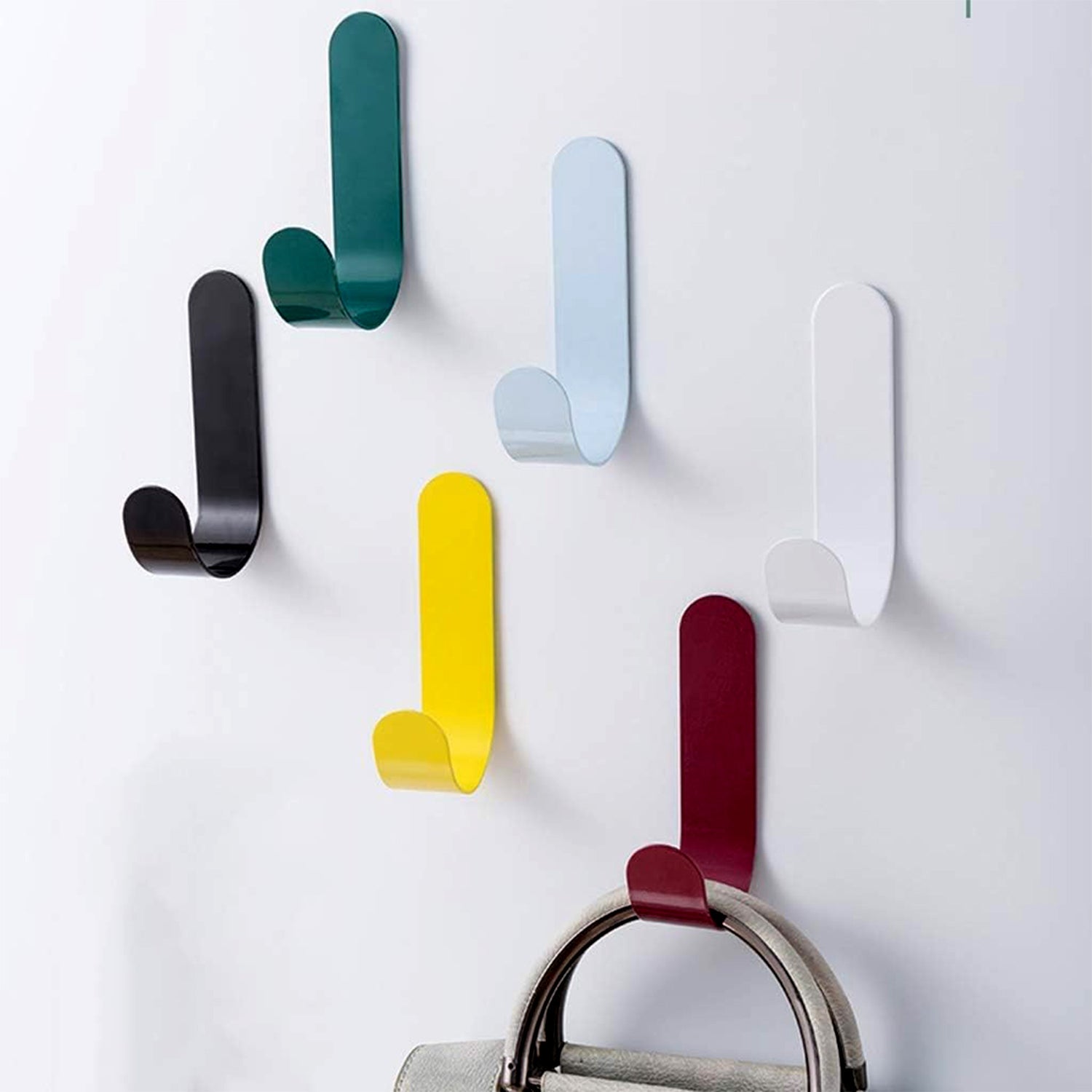 4351 Self Adhesive Wall Hooks Waterproof Adhesive Sticky Round Hooks | Hanging Capacity 1 KG Max | Multipurpose Home Storage (20 Pcs Set) 4351 Self Adhesive Wall Hooks Waterproof Adhesive Sticky Round Hooks | Hanging Capacity 1 KG Max | Multipurpose Home Storage (20 Pcs Set)